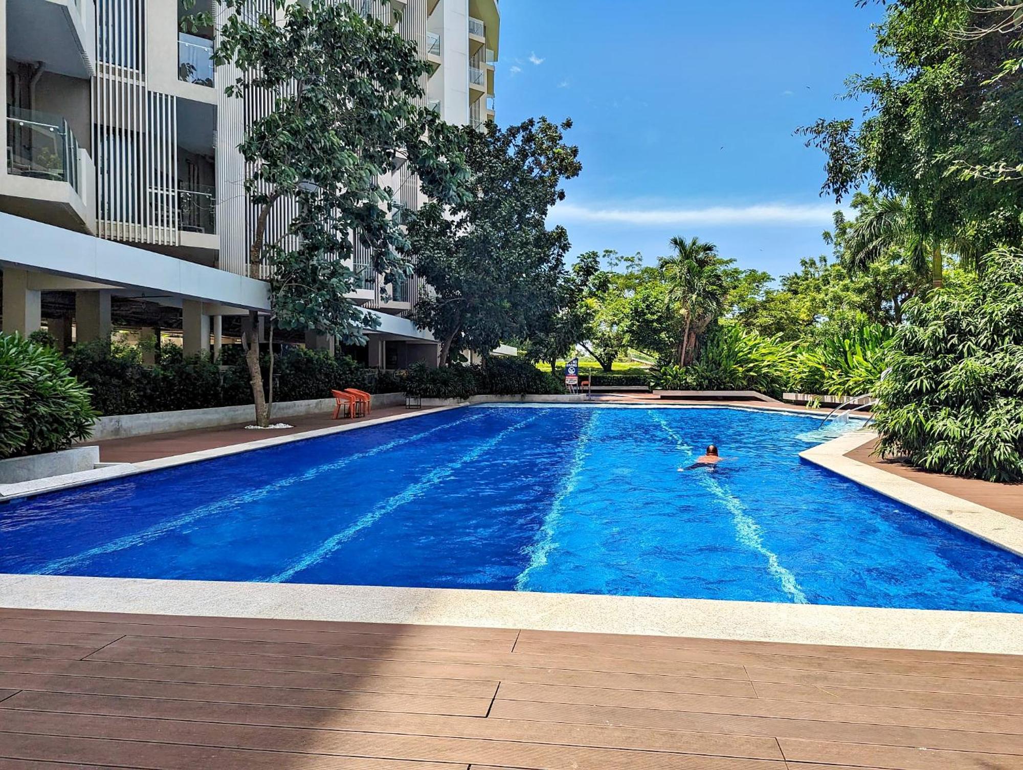 Dominiks Stylish Resort Gem Ocean View Pool Queen Bed At Tambuli 8 Floor Fast Wifi Lapu-Lapu City Exterior photo